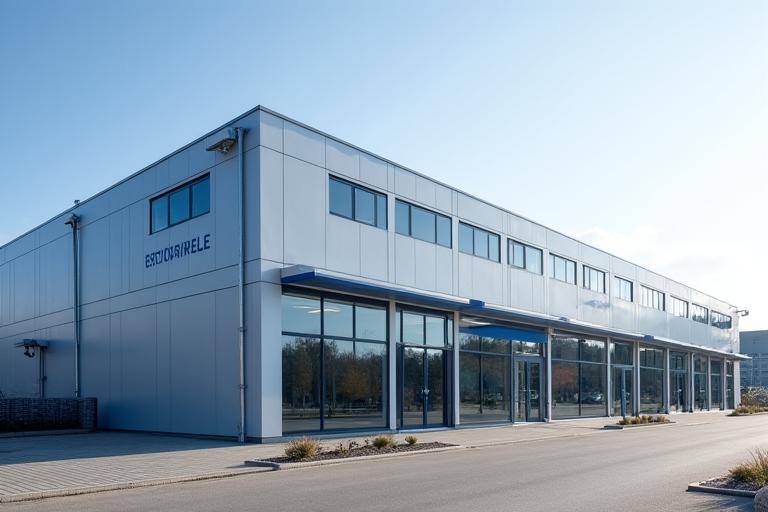 Maler Hort Firmengebäude, modern und traditionell